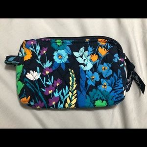 Vera Bradley “Midnight Blues” small cosmetic bag